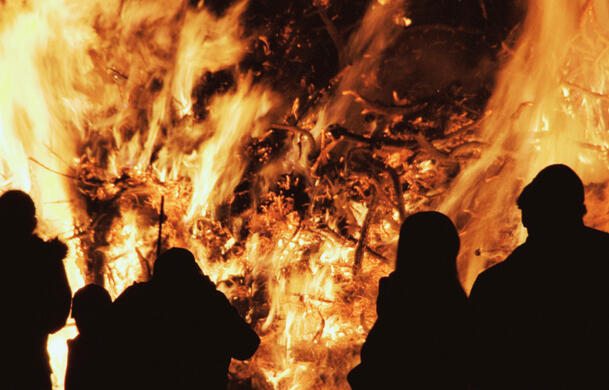 Burning Bridge Bonfire